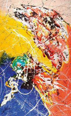 Caroline Vis (CJVIS), geb. 1965, zeitgenössische Niederländische Künstlerin, zahlreiche Ausstellungen im In- und Ausland, hier: Parallel Universe ...
