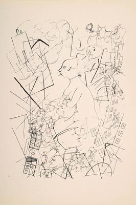 George Grosz, 1893-1959, Konvolut aus vier Grafiken aus der Originalausgabe Ecce Homo, Ausgabe C, Malik Verlag 1923, "51 Eva", "52 O ...