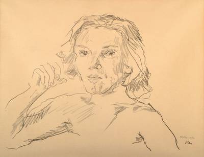 Oskar Kokoschka, 1886-1980, Lithographie, rechts unten signiert, PP, ca. 49,5x63 cm, unter Glas gerahmt