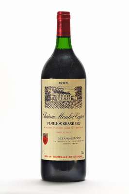 1 Magnum-Flasche 1995 Chateau Monlot Capet, Saint Emilion, Grand Cru, ca. 150 cl, ca. 12,5% Vol., ca. into neck, unverkostet, sehr guter ...