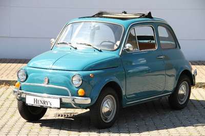 Fiat 500 L Limousine, Fahrgestellnummer 110F6048765, EZ 01.06.1971, 3. Hand, Laufleistung 20.071 km abgelesen, H-Zulassung ja, 13 kW/ 18 PS, ...