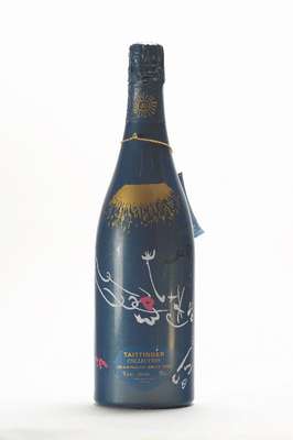 2 Flaschen 1982 Taittinger Collection, Brut, Reims, Künstleretikett: Andre Masson, ca. 75 cl, ca. 12 % Vol, unverkostet, selten im Angebot, ...