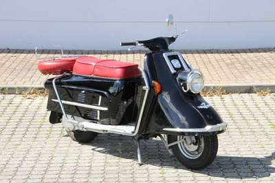 Heinkel Tourist 103 A2 Motorroller, Fahrgestellnummer 0247953, EZ 10.05.1962, 2. Hand, Laufleistung 77.095 km abgelesen, HU 09.2017, H-Zulassung ...