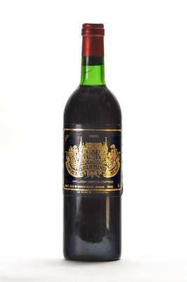 5 Flaschen 1980 Chateau Palmer, Margaux, je ca. 75 cl, Füllstände: je ca. top shoulder, unverkostet, selten im Angebot, Etiketten teilw. l. besch., ...