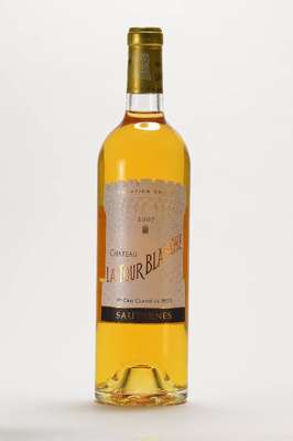 10 Flaschen 2007 Chateau La Tour Blanche, Sauternes, Premier Cru Classe, 14 % Vol., je ca. 75 cl, unverkostet, in der Originalholzkiste, sehr guter ...