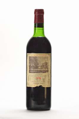 10 Flaschen 1978 Chateau Duhart Milon Rothschild, Pauillac, Grand Cru Classe, je ca. 75 cl, Füllstände: ca. top shoulder, unverkostet, in der ...