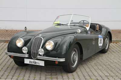 Jaguar XK 120 Ots Roadster, Fahrgestellnummer 670925, EZ 11.10.1950, Laufleistung 33.378 mls abgelesen, 118 kW/ 160 PS, 6-Zylinder, 4-Gang ...