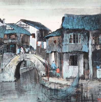 Zou Ming, geb. 1955 Anhui/China, Promovierte an den Kunstinstituten von Wanxi und Wuxi, wo er auch als Lehrer tätig war, ist/war Professor für ...