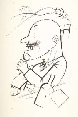 Georges Grosz, 1893-1959, Konvolut aus vier Lithographien aus: Ecce Homo, "Der absolute Monarchist", "Entkleidung", "Zu ...