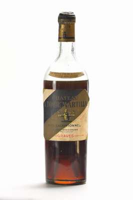 3 Flaschen 1929 Chateau LaTour Martillac, Graves, Cru Exceptionell, Alfred Kressmann Proprietaire, unverkostet, je ca. 75 cl, selten im Angebot, ...