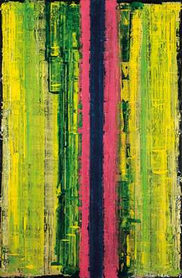 Wolfgang Jekal, geb. 1944, Liebe ohne Worte, Acryl/Holz, rückseitig signiert und datiert 1998, betitelt, ca. 87x57 cm