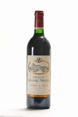 3 Flaschen 1994 Chateau Chasse-Spleen, Moulis en Medoc, je ca. 75 cl, Füllstände: ca. top shoulder-into neck, unverkostet, guterErhaltungszustand, ...