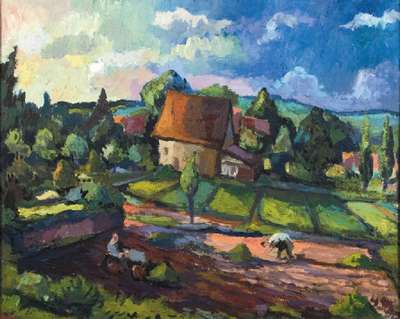Helmut Meyer-Weingarten, 1911 Weingarten- 1994, Studium an der Akademie Karlsruhe bei Karl Hubbuch und August Babberger, 1933 Emigration nach ...