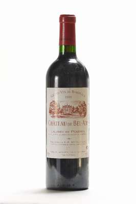 8 Flaschen 1999 Chateau de Bel-Air, Lalande de Pomerol, je ca. 75 cl, je 12,5 % Vol., Füllstände: je ca. into neck, sehr guter Erhaltungszustand, ...