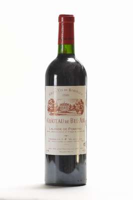6 Flaschen 1999 Chateau de Bel-Air, Lalande de Pomerol, je ca. 75 cl, ca. 12,5 % Vol, Füllstände: je ca. into neck, sehr guter Erhaltungszustand, ...