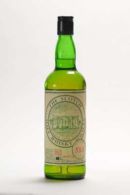1 Flasche Coal Ila Scotch Whisky, Etikett von der Scotch Malt Whisky Society, Im Januar 1978 destilliert, im März 1992 abgefüllt, 64,8% Vol., ca. ...