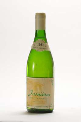 3 Flaschen 1987 Jasnieres Martial Boutard, je ca. 75 cl, unverkostet, 11,4 % Vol, 1 oberes Etikett fehlend, selten im Angebot, Etiketten l. besch., ...