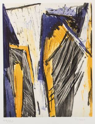 Jean-Paul Turmel, geb. 1954, Konvolut aus zwei Farbradierungen, je signiert und nummeriert 49/50 bzw. 38/50, Platte ca. 49,5x39 cm, Blattgr. ca. ...