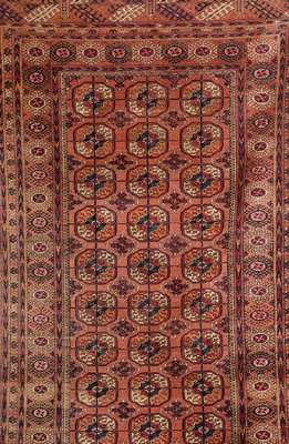 Buchara alt, Russland, um 1920, Wolle auf Wolle, ca. 201 x 108 cm, EHZ: 2-3