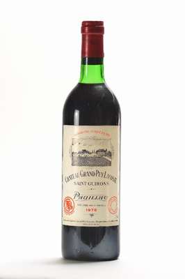 6 Flaschen 1978 Chateau Grand-Puy-Lacoste, Pauillac, Grand Cru Classe, je ca. 75 cl, Füllstände: je ca. top shoulder, guter Erhaltungszustand, ...