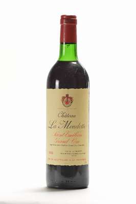 11 Flaschen 1982 Chateau La Mondotte, Saint -Emilion, Grand Cru, Füllstände: je ca. top shoulder und besser, selten im Angebot, je ca.75 cl, ...