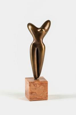 Marco Pioni, geb. 1959, La Danse, Bronzeskulptur auf Sockel, aus der Serie "les beaux artes", signiert und nummeriert 1727/5000, H. ca. ...