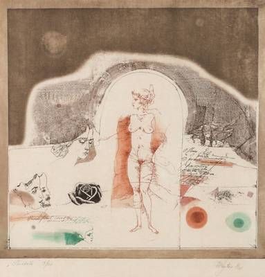 Vasile Pintea, geb. 1931, Aquatinta Radierung, sign., num. 3/30, betitelt, ca. 44x42,5 cm, unter Glas gerahmt