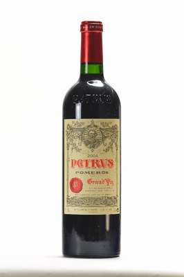1 Flasche 2004 Chateau Petrus, Pomerol, ca. 75 cl, Füllstand: ca. into neck, unverkostet, sehr selten im Angebot, absolut sammelwürdig, sehr guter ...
