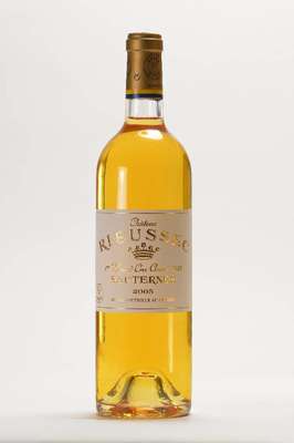 6 Flaschen 2005 Chateau Rieussec, Sauternes, Premier Grand Cru Classe, ca. 75 cl, 14 % vol., Füllstand: je ca. into neck, sehr guter ...