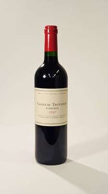 1 Flasche 2007 Chateau Trotanoy, Pomerol, 13,5 % Vol., ca. 75 cl, Füllstand: ca. into neck, unverkostet, selten im Angebot, sehr guter ...