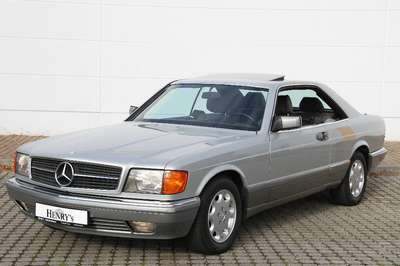 Mercedes Benz 500 SEC Coupé, Fahrgestellnummer WDB1260441A540906, EZ 26.03.1990, 5. Hand, Laufleistung ca. 169.500 km, HU 10.2018, 185 kW/ 252 PS, ...