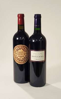 2 Flaschen 2007 Pomerol, 1x 2007 Chateau Hossana und 1x 2007 Chateau la Providence, je 13,5 % Vol., je ca. 75 cl, unverkostet, sehr gute ...
