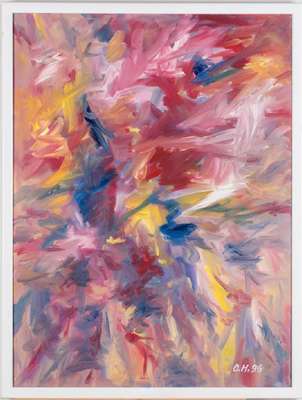 Otto Herter, 1924 Pjatigorsk/Kaukasus - 2000 Achern, Öl/Lwd, sign. und dat. 96, ca. 60x80cm