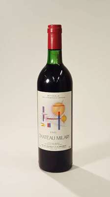 3 Flaschen 1985 Chateau Milary, Christian Moueix, je ca. 75 cl, Füllstände: je ca. top shoulder, unverkostet, selten im Angebot, Christian Moeuix ...