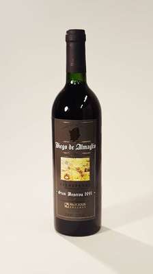 6 Flaschen 1991 Felix Solis Diego de Almagro Gran Reserva, Valdepenas-Spanien, je ca. 75 cl, 12,5% Vol., unverkostet, sehr gute Erhaltungszustände, ...
