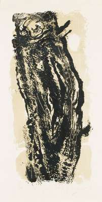 Rudi Baerwind, 1910-1982, L'arbre jus, zweifarbiger Holzschnitt auf Papier, handsigniert, betitelt, num. 51/60, dat. 1967,Blattgr. ca. 75x53 cm, ...