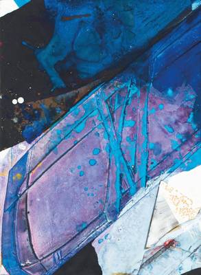 Robert Zielasco, geb. 1948 Wien, Ohne Titel,Mischtechnik/ Collage auf Lwd, auf Holzplatte angebracht, sign., ca. 48x36 cm, gerahmt