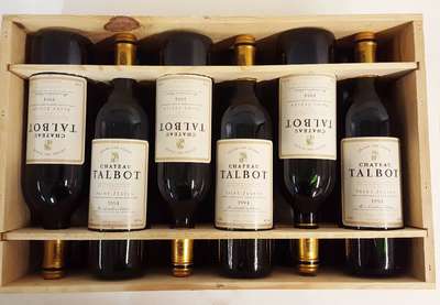 12 Flaschen 1994 Chateau Talbot, Saint -Julien, Grand Cru Classe, je ca. 75 cl, 12,5 % Vol., unverkostet, Füllstände: je ca. high fill, in der ...