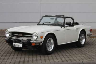 Triumph TR6 Roadster, Fahrgestellnummer: CF57671U, EZ 07/1976, Laufleistung ca. 99326 miles abgelesen, H-zulassungsfähig, 78 kW/ 106 PS, 6-Zylinder, ...