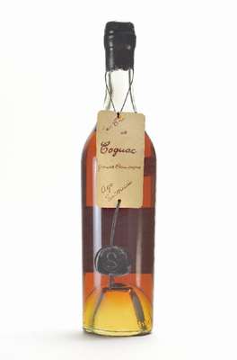 1 Flasche Pierre Seguinot & Fils Cognac GrandeChampagne, Premier Cru de Cognac, ca. 70 cl.40 % Vol., sehr guter Erhaltungszustand, selten im Angebot, ...