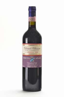 12 Flaschen 2008 Tenuta Canale Chianti Classico Riserva, 13,5 % Vol., je ca. 75 cl, Füllstände: je ca. into neck, im Originalkarton, sehr gute ...