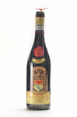12 Flaschen 2009 Fabiano Amarone Della Valpolicella Classico, je ca. 75 cl, 15,5 % Vol., Abstand zwischen Kapsel und Wein: je ca.1 cm, sehr gute ...