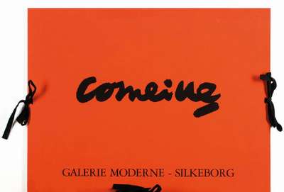 Corneille, 1922-2010, Mappe mit 4 Farblithografien, aus der Edition Galerie Silkeborg, je sign., je num. 32/125, Blattgr. 50x65 cm