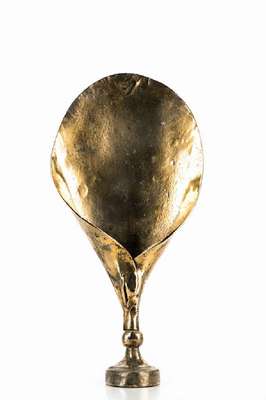 Paul Wunderlich, 1927-2010, Blatt, Bronzeskulptur, sign., num. 248/350, dat. 1979, H. 34 cm