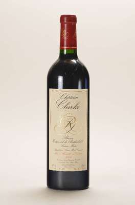 6 Flaschen 2004 Chateau Clarke, Domaine Baron Edmond de Rothschild, Listrac-Medoc, je ca. 75 cl, Füllstände: je ca. into neck, unverkostet, sehr ...