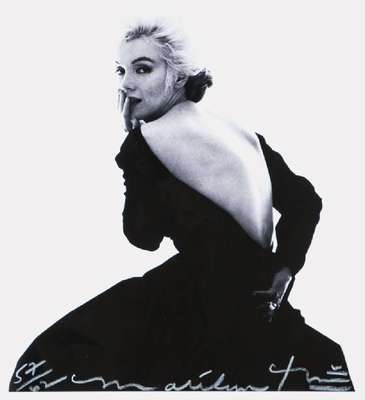 Bert Stern, 1929-2013, Marilyn in Dior Dress, Iris-Print, 2013, sign., num. 57/62, Blattgr. 48x33,5 cm, inkl. Echtheitszertifikat