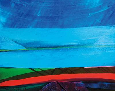 Willibrord Haas, geb. 1936 Schramberg, Giclee auf Leinwand, sign., dat. 2014, Motiv ca. 43,5x54,5 cm, gesamt 50x61 cm