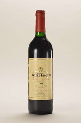 5 Flaschen 1994 Chateau Lafitte-Laguens, Gironde, je ca. 75 cl, Füllstände: je ca. top shoulder, unverkostet, Etiketten min. beschmutzt, 12 % Vol., ...