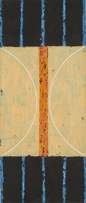 Eckhart Schädrich, geb. 1950, Symit III, Siebdruck, handsign., num 51/100, Gr. 86x37 cm