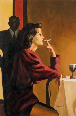 Antonio Vaccaro, zeitgenössischer Künstler, Acryl/Lwd, sign., ca. 94x63 cm, Rahmen
